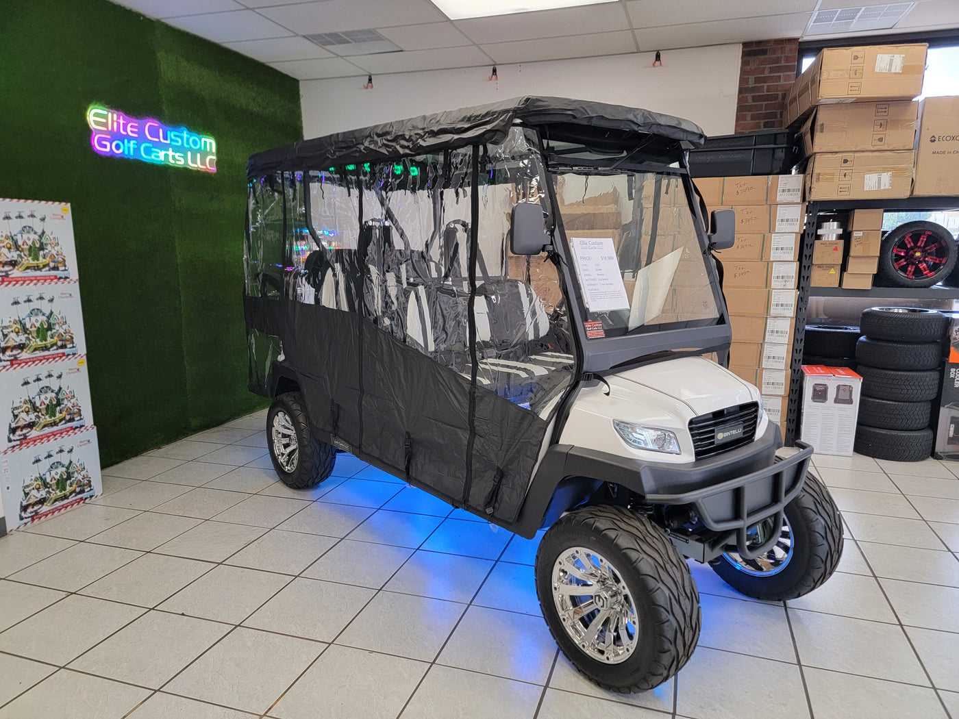 Bintelli Beyond Golf Cart / LSV 6 Passenger Enclosure