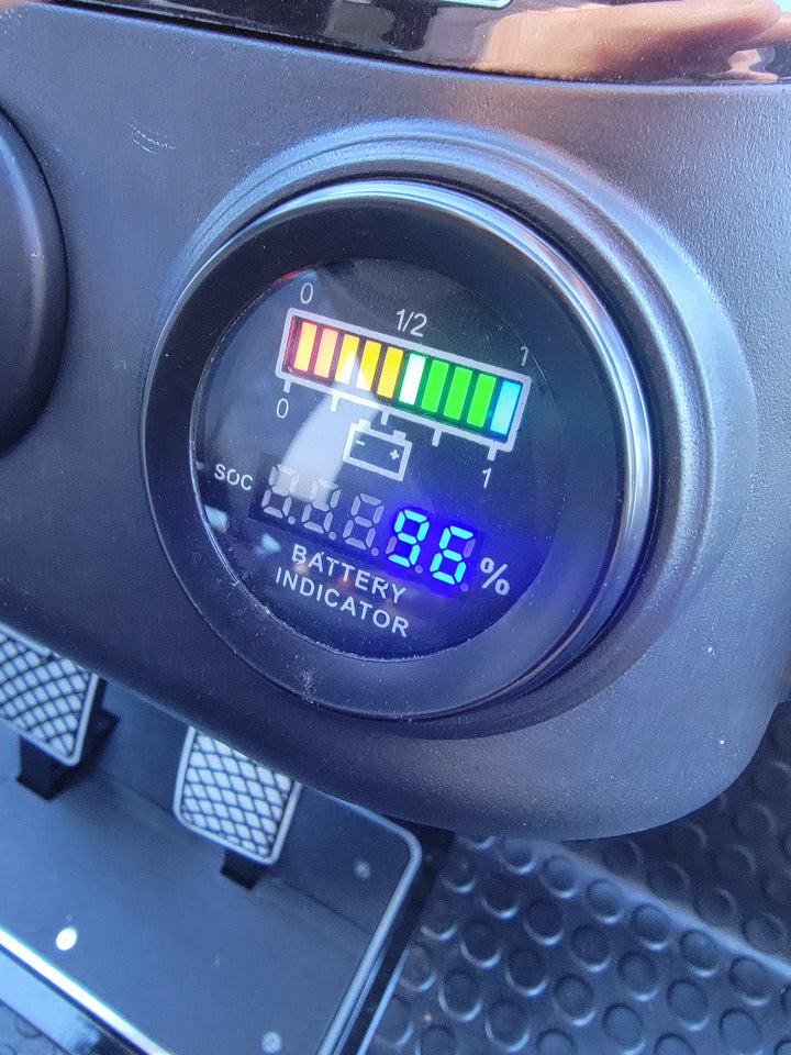 Evolution Golf Cart Battery Indicator for Evolution Lithium Battery