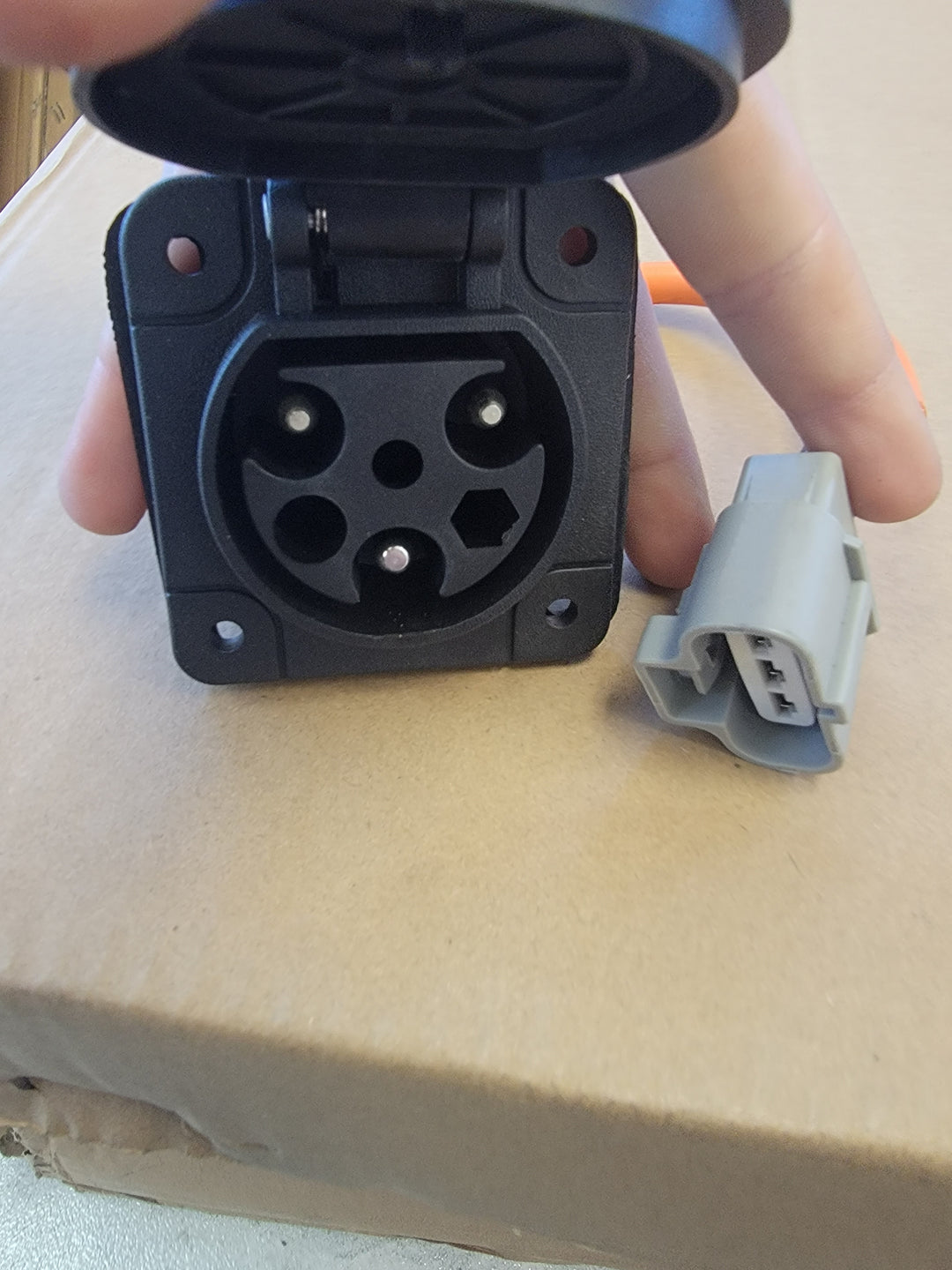 Evolution Golf Cart Charger Receptacle Fits Classic Plus, Classic Pro, Forrester Plus and Carrier Plus Models