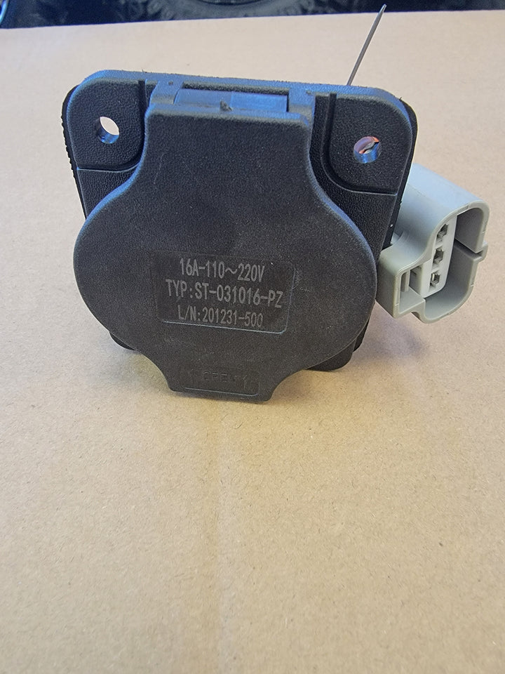 Evolution Golf Cart Charger Receptacle Fits Classic Plus, Classic Pro, Forrester Plus and Carrier Plus Models