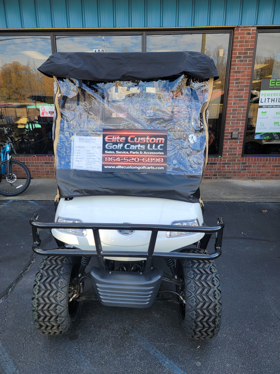 Evolution 4 Passenger Golf Cart Enclosure Classic 4 Pro &amp; Plus , Forester 4 Plus