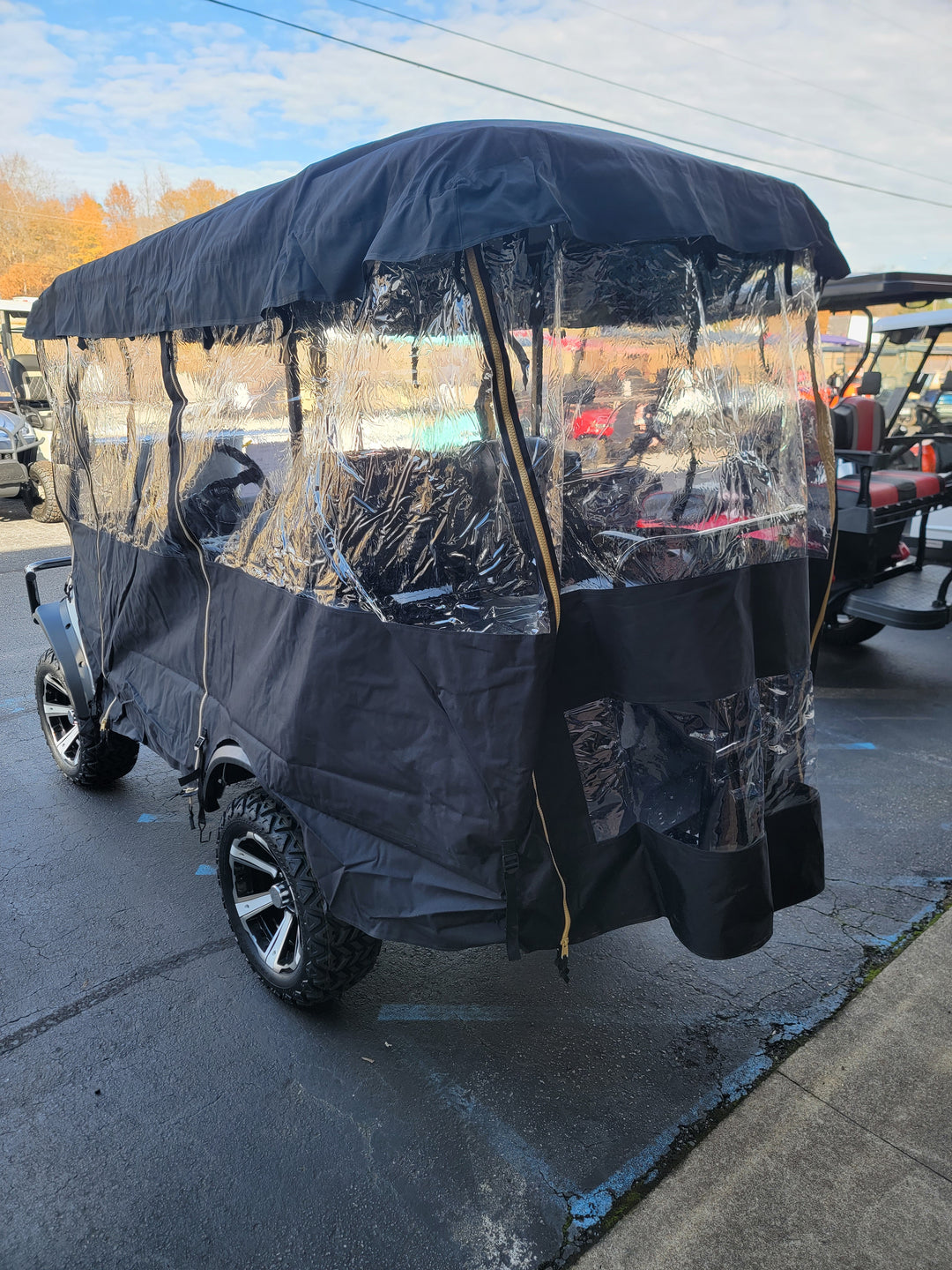 Evolution 4 Passenger Golf Cart Enclosure Classic 4 Pro &amp; Plus , Forester 4 Plus