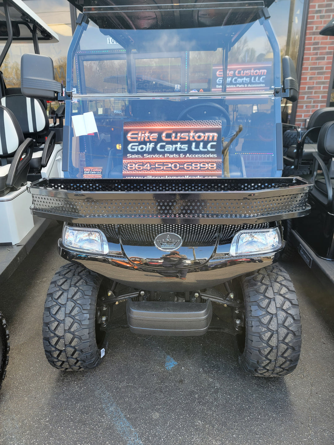 Front Clay Basket for Evolution EV Golf Carts (Classic, Forester, Carrier &amp; Turfman Models)