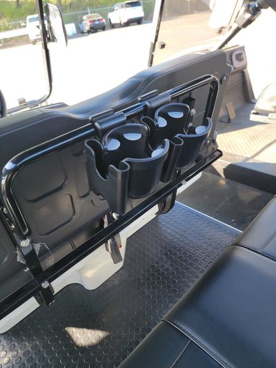 Evolution Golf Cart Cupholders for Middle Seat on Carrier & Forester 6 Plus Models