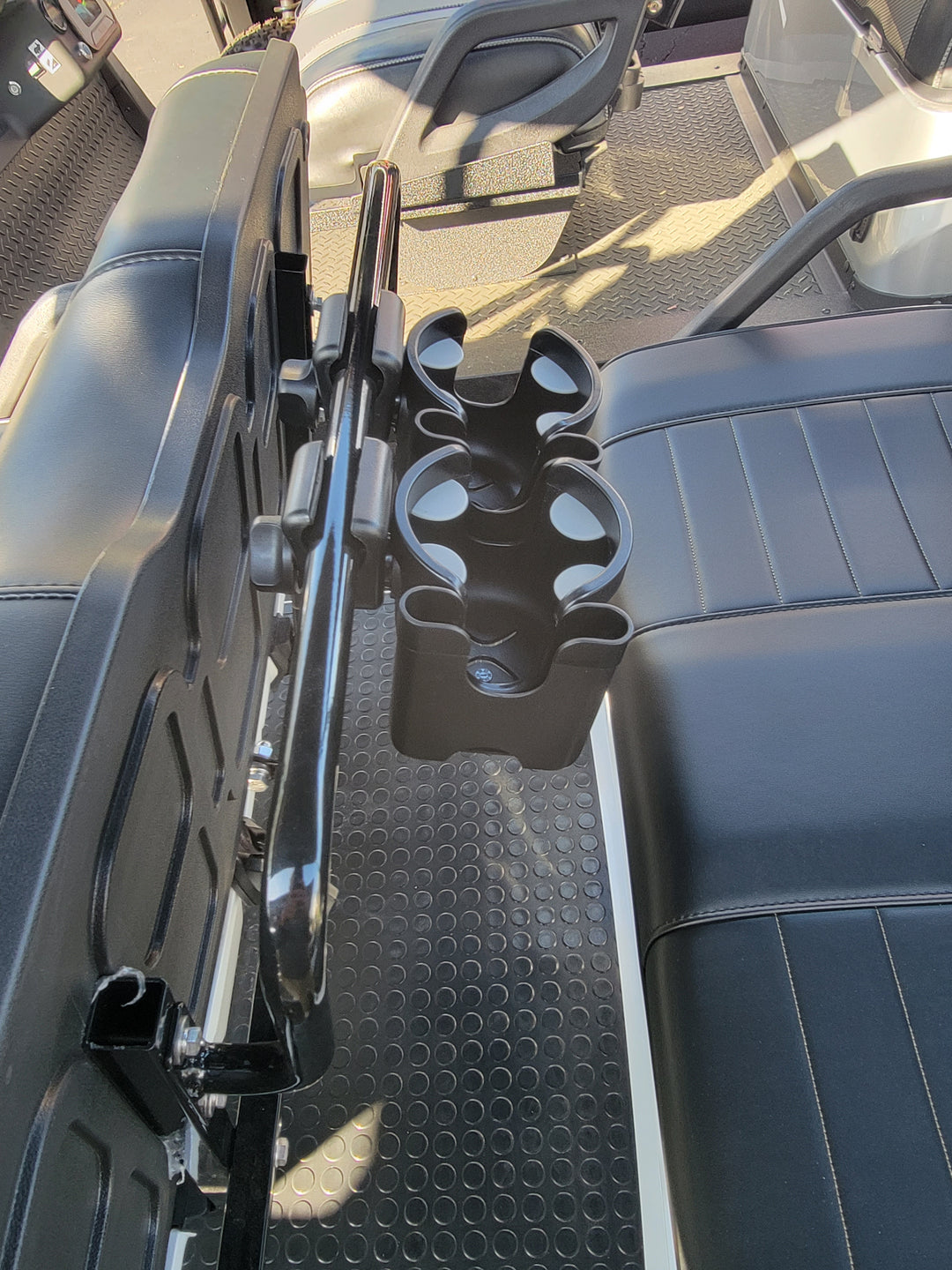 Evolution Golf Cart Cupholders for Middle Seat on Carrier &amp; Forester 6 Plus Models