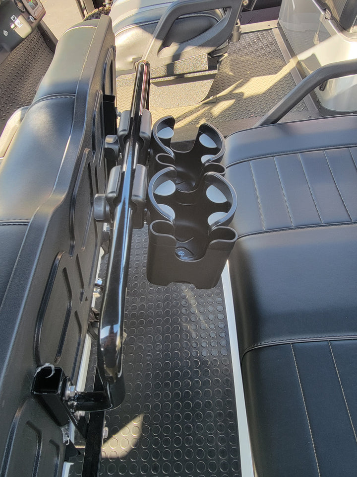 Evolution Golf Cart Cupholders for Middle Seat on Carrier &amp; Forester 6 Plus Models