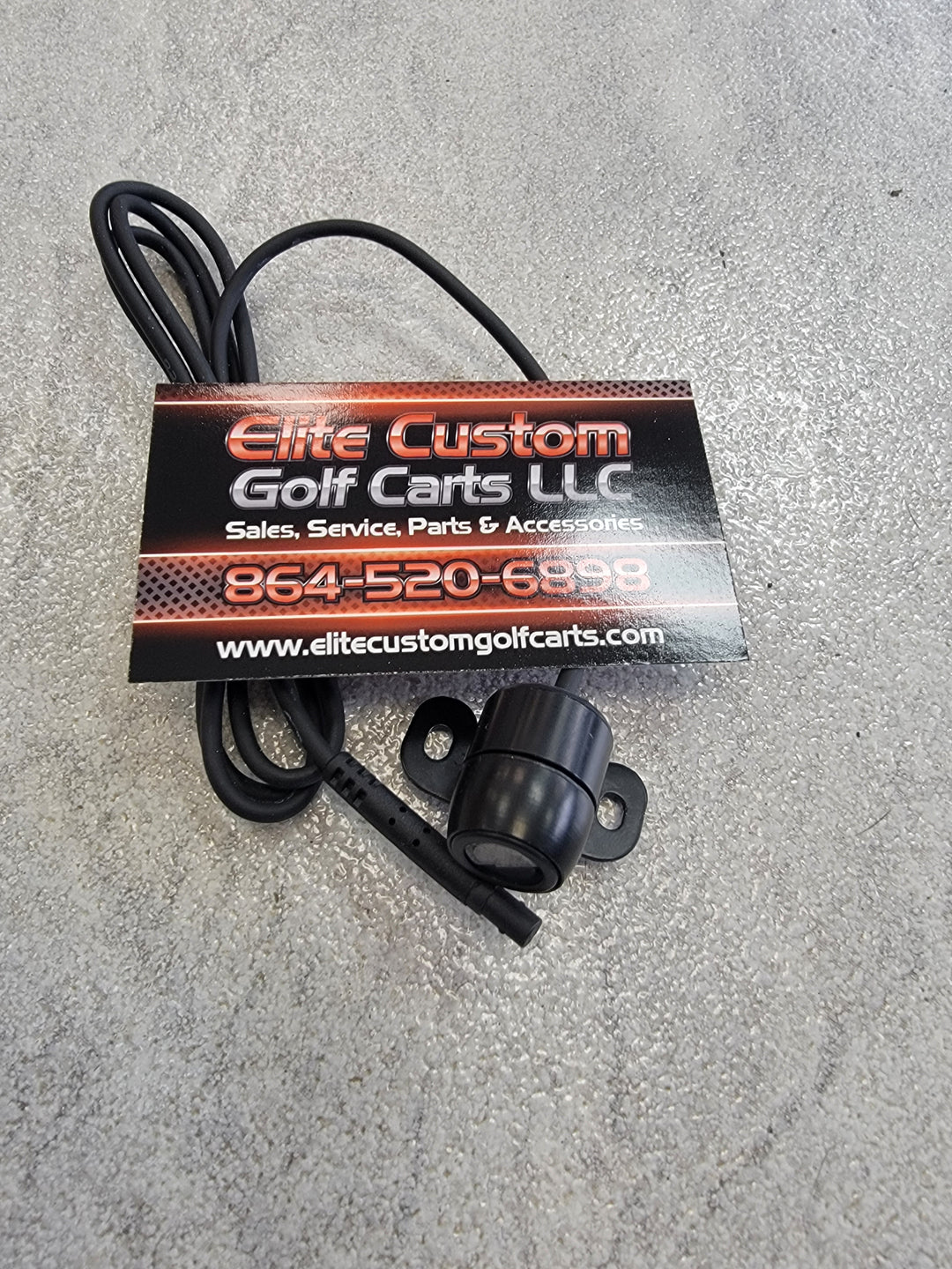 Evolution Golf Cart Backup Camera With Bracket