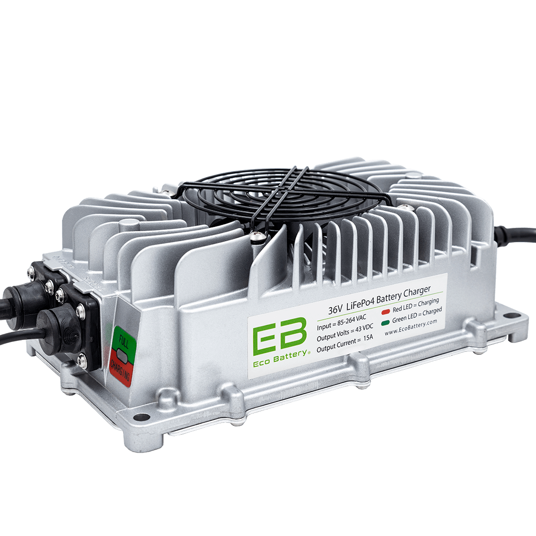 Eco Battery 38V Charger (Locking Quick Connect)