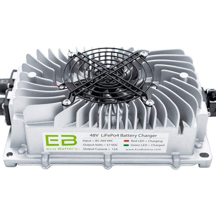 Eco Battery 51V 15A CAN Charger (Locking Quick Connect)