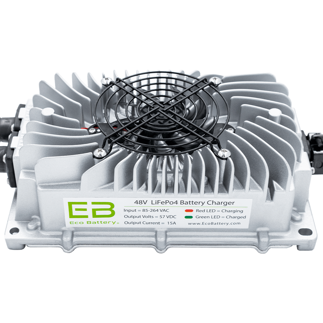 Eco Battery 51V 15A CAN Charger (Locking Quick Connect) – Elite