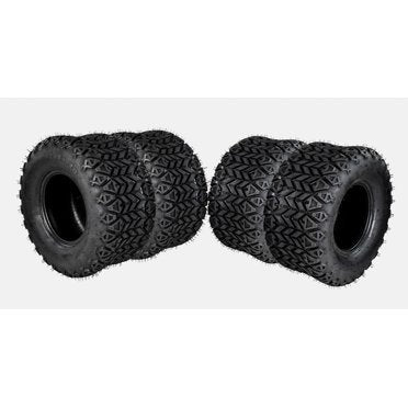23x11-10 INCH DOT ALL-TERRAIN GOLF CART TIRES (Set of 4)