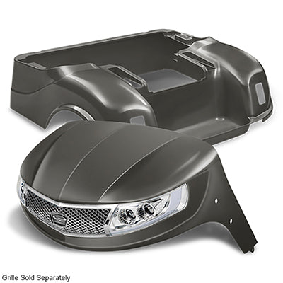 Ezgo TXT DoubleTake Phoenix Golf Cart Body Kit with Street Legal LED Light Kit