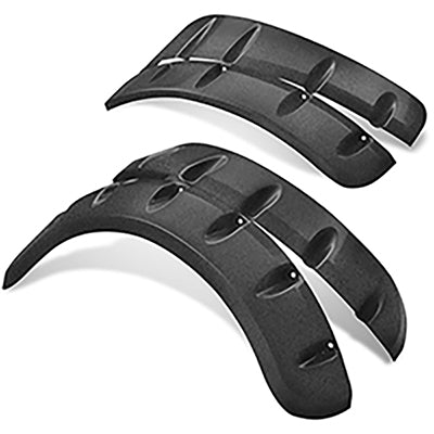 Double Take Fender Flare Set for Spartan Body, Club Car DS, Black