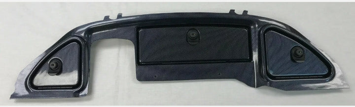 Club Car Precedent Golf Cart Carbon Fiber Dash with Locking Doors 2008.5 and Up