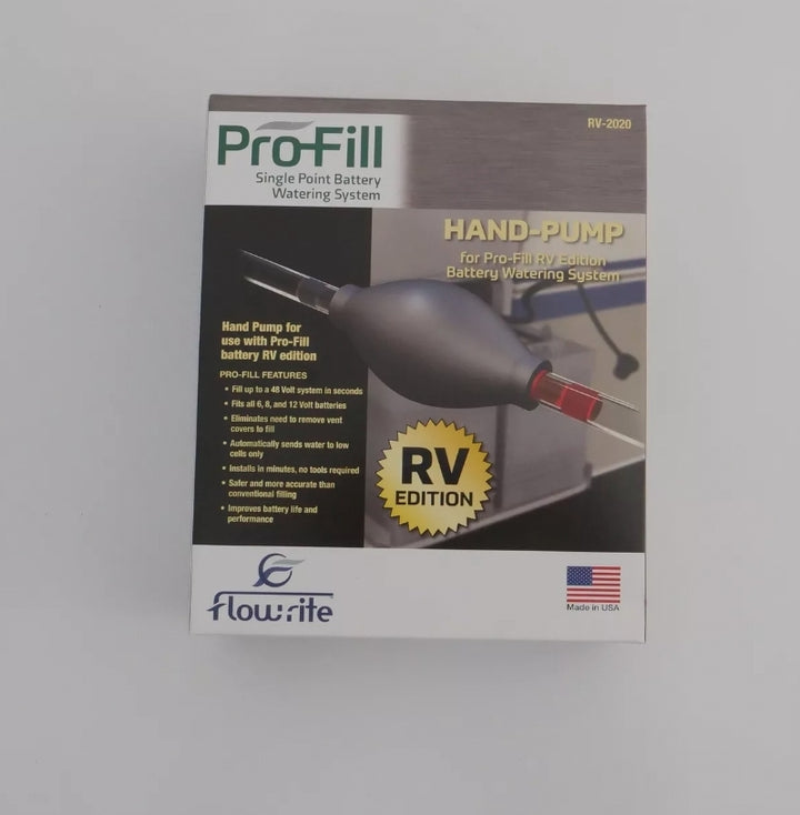 Flow-Rite Hydro Link Battery Watering Hand Pump for RV or Golf Cart