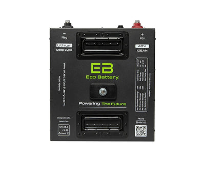Eco Battery LIFEPO4 Lithium 48v 105ah Battery ONLY
