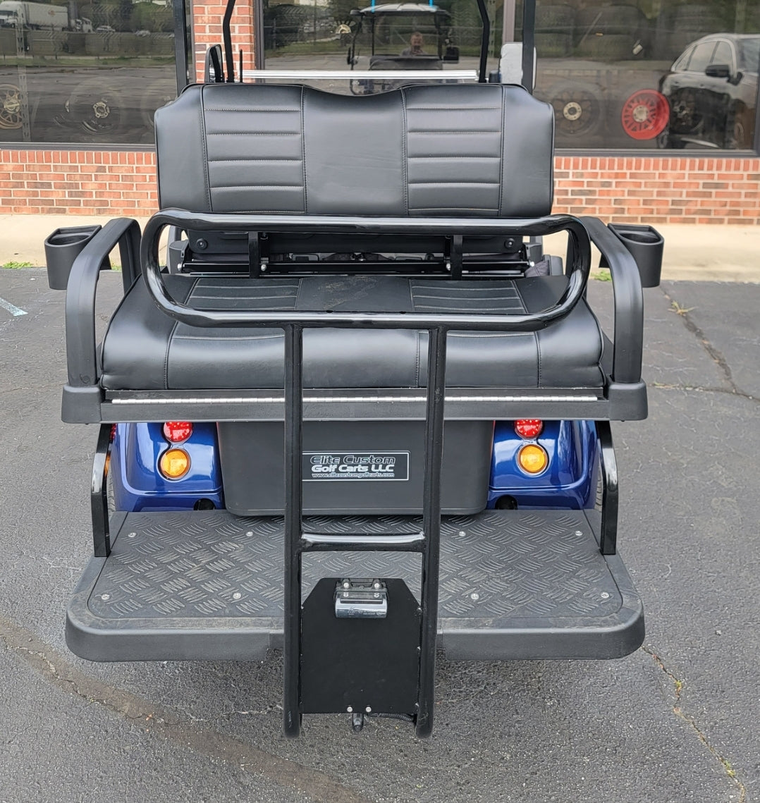 Performance Plus Carts Rear Seat Arm Rests With Cup Holders - For Golf Cart Rear Seats (Black) - View #7