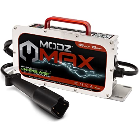 MODZ® MAX48 15 Amp Yamaha G29 Drive & Drive2 Battery Charger for 48 Volt Golf Carts
