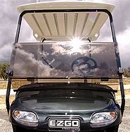 Ezgo TXT Tinted Windshield 2014 To Current
