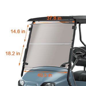 Ezgo TXT Tinted Windshield 2014 To Current
